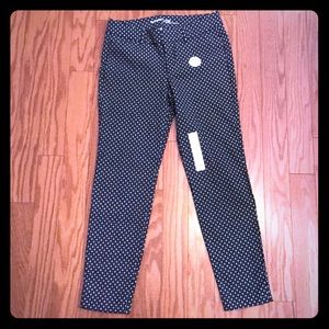 Old Navy Pixie pants black/white print